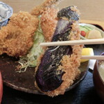 Tonkatsu Satou - ミックスフライ定食