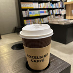 EXCELSIOR CAFFE - 2020年10月。テイクアウトのコーヒーLサイズ400円。