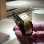 菊鮨 - ◆鯖の棒鮨・・こちらで出されるのは久しぶりですけれど、美味しいそうです。