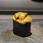 菊鮨 - ◆馬糞海胆（昆布森）・・昆布森のウニはキレイですね。勿論美味しい。