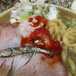 すごい煮干ラーメン凪 - ラーメン（中盛、普通）アップ