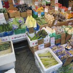 杉本青果店 - 店頭の野菜