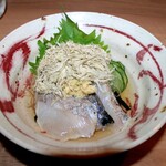 魚食菜　ひらじぃ - サワラの昆布〆