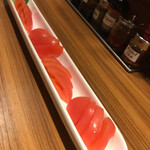 酒と餃子と舌心 - トマトスライス