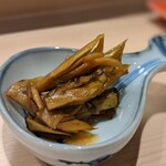 鮨みやもと - ワサビ茎