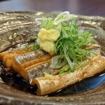 旬魚菜 しら川 - タチウオ煮