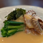 旬魚菜 しら川 - タコと若芽のぬた