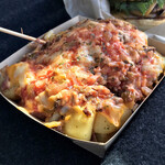 エストバーガー  - ＊チリチーズジャーマンポテト（¥600）
（Chili Cheese German Potato）