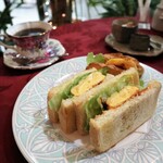珈壇 - たまごサンド