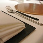 レストラン ラ フィネス - カトラリーは日本製アヴァンギャルド
