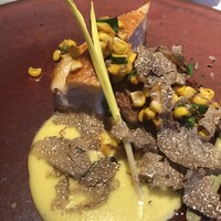 Terres de Truffes, Tokyo - 鶏のローストとフォアグラ