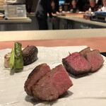 窯焼き割烹 黒泉 - サーロイン、テイト、シャトーブリアン