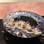 窯焼き割烹 黒泉 - すき焼き　トリュフを沢山かける