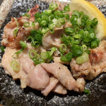 炭火串焼専門店 鶏天 - 塩ハラミ焼き