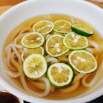 四ツ木製麺所 - すだちうどん冷