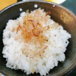 四ツ木製麺所 - ニャン玉ごはん