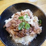 Onomichi Ramen Nanaya - ハーフ豚飯