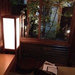 馳走紺屋 - 接待用にお庭が見える部屋も