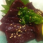 居酒屋 感 - 馬レバ刺し