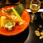 お宿たなか - 食前酒＆先付け