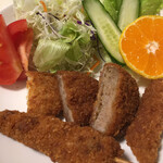 肉のきのした - 料理写真:揚げもんご飯(2020.10.現在)