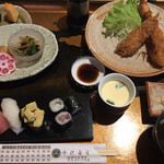 Chiyo sushi - ランチ②(税別1500円)(2020.10.現在)