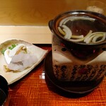 是しん - 鱧、松茸のすき焼き