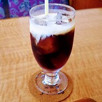 珈琲館 アップル - トーストモーニング605円 アイスコーヒー