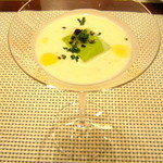 ビストロ ダイア - ビシソワーズの冷製スープ（サービス）