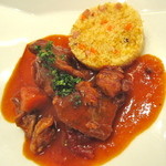 ビストロ ダイア - タスマニア産子羊のナヴァラン仕立て（トマト煮込み）クスクス添え