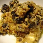 アンティーカ・トラットリーア・ノスタルジーカ - エスカルゴのリゾットはチーズと卵黄を混ぜており、マヨネーズのようにこってり☆白ワインと良く合います