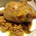 アンティーカ・トラットリーア・ノスタルジーカ - 鶉は丸ごと☆取り分けてくださいましたぁ