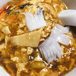 新華園 - 烏賊が２切れ♪