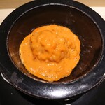 寿しの吉乃 - 焼きウニリゾット