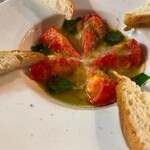 海鮮ワイン酒場 IBIZA - トマトとチーズのオーブン焼き