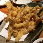 魚里ゐ夷 - スルメの天プラ