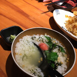 魚里ゐ夷 - 明太子茶漬け