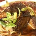 北京亭 - 葱チャーシュウ麺750円