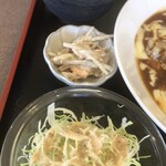 キッチンカフェ オリーブの木 - サラダ@２と味噌汁付き