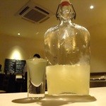 アンティーカ・トラットリーア・ノスタルジーカ - レモンじゃなくてユズチェロ♪凍っているよん