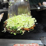 あらた - 目の前に到着さらに炒めます～。