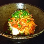 もりのや - キムチ冷ややっこ