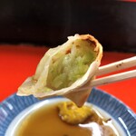 新ちゃん - ぎょうざ断面