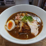 Menya Ippachi - 限定サバカレーラーメン(930円)