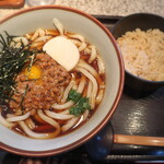 Teuchi Udon Gombee - 納豆うどんとかやくご飯