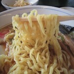 中華そば つしま - 中太ちぢれ麺選択♪