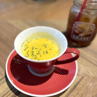 リオ・ブルーイング・コー ビストロアンドガーデン 東京ミッドタウン - カボチャスープ