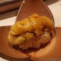 鮨 銀座 おのでら - むらさきウニ