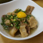 スタミナ苑 - 牛もつ味噌煮込み