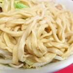 ラーメン二郎 - 麺